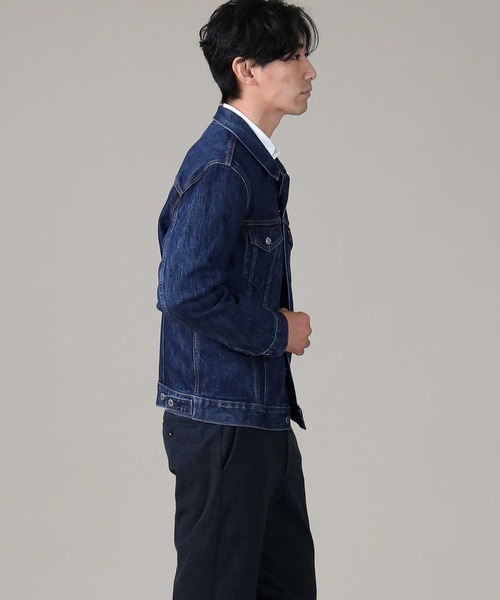 Levi’s MADE INE THE USA デニムトラッカージャケット Levi's】「MADE INE THE USA」 デニムトラッカージャケット