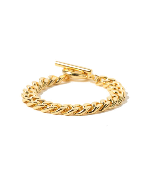 Ray BEAMS(レイビームス)の「Ray BEAMS / マンテル キヘイチェーン ブレスレット(ブレスレット・レディース・シルバー/ゴールド・ONE SIZE)」の1枚目の写真