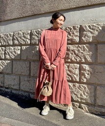 ワンピース ピンク 桃色系 サテン ファッション通販 Zozotown