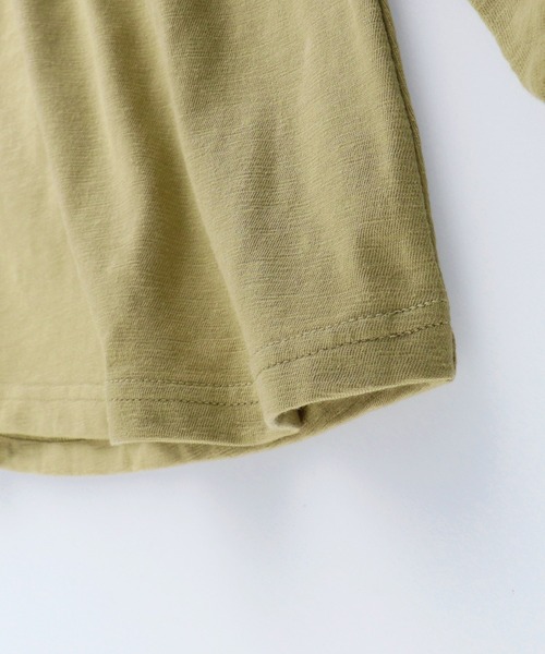 BRANSHES(ブランシェス)の「花柄刺繍チュニック(チュニック・キッズ・アイボリー/カーキ・120cm/130cm/100cm/110cm/140cm/150cm/80cm/90cm)」の10枚目の写真