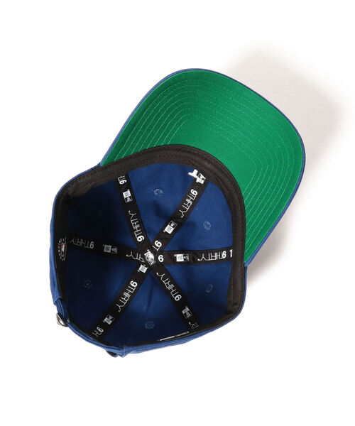 NEW ERA(ニューエラ)の「NEW ERA × BEAMS / 別注 MID Logo 9THIRTY Cap(キャップ・メンズ・ネイビー/ロイヤルブルー・FREE)」の8枚目の写真