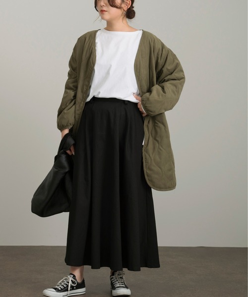 Ambre Neige(アンブルネージュ)の「レイヤードロングスリットカットソー/【WEB/EC限定商品】(Tシャツ/カットソー・レディース・ホワイト・FREE)」の10枚目の写真