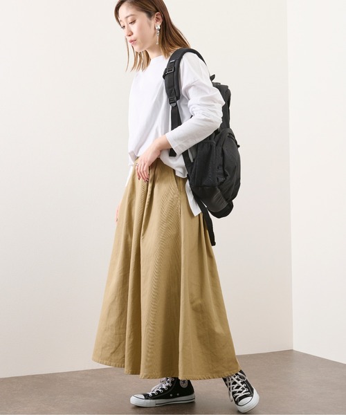 Ambre Neige(アンブルネージュ)の「レイヤードロングスリットカットソー/【WEB/EC限定商品】(Tシャツ/カットソー・レディース・ホワイト・FREE)」の13枚目の写真