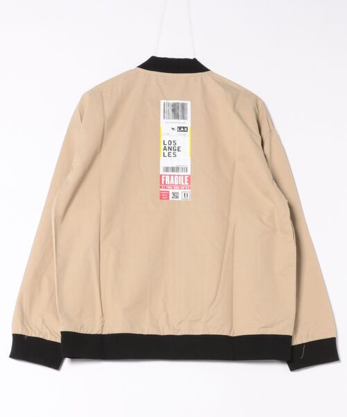 Palm Angels ストライプジャケット ベージュ セール】P/S AIRLINES JACKET by PALM STRIPES（ブルゾン）｜Revo