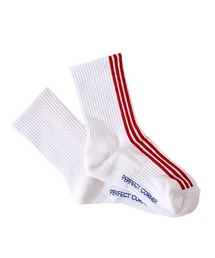 PERFECTCORNER | 【PERFECTCORNER 】トンネル3ラインソックス(FILE) / PERFECT CORNER TUNNEL THREE LINE SOCKS(FILE)(ソックス/靴下)