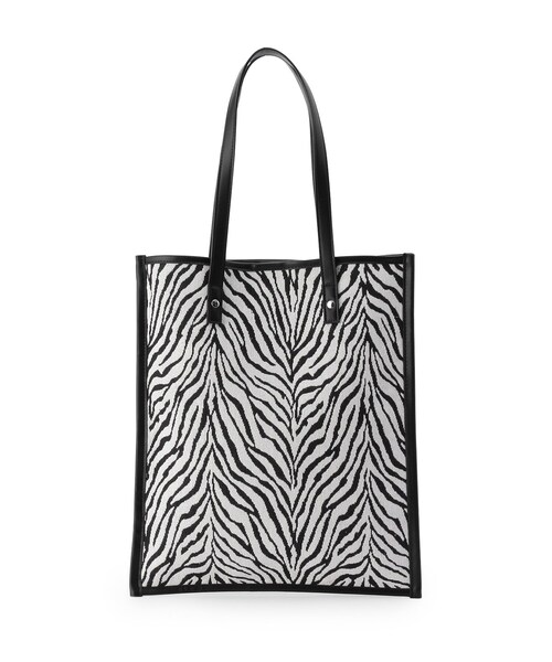 pink adobe(ピンクアドベ)の「◆スクエアトートバッグ(トートバッグ・レディース・ブラック/ライトベージュ/ブラウン/サンドベージュ・00)」の2枚目の写真