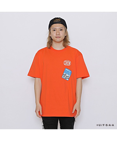 RUDIE'S(ルーディーズ)の「RUDIE'S x CRAYON SHINCHAN MICROPHONE-T / ルーディーズ × クレヨンしんちゃん マイクロフォン Tシャツ(Tシャツ/カットソー・メンズ・オレンジ/ブラック・M/L/XXL/S/XL)」の17枚目の写真