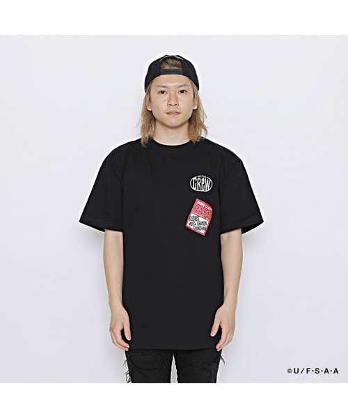 RUDIE'S(ルーディーズ)の「RUDIE'S x CRAYON SHINCHAN MICROPHONE-T / ルーディーズ × クレヨンしんちゃん マイクロフォン Tシャツ(Tシャツ/カットソー・メンズ・オレンジ/ブラック・M/L/XXL/S/XL)」の13枚目の写真