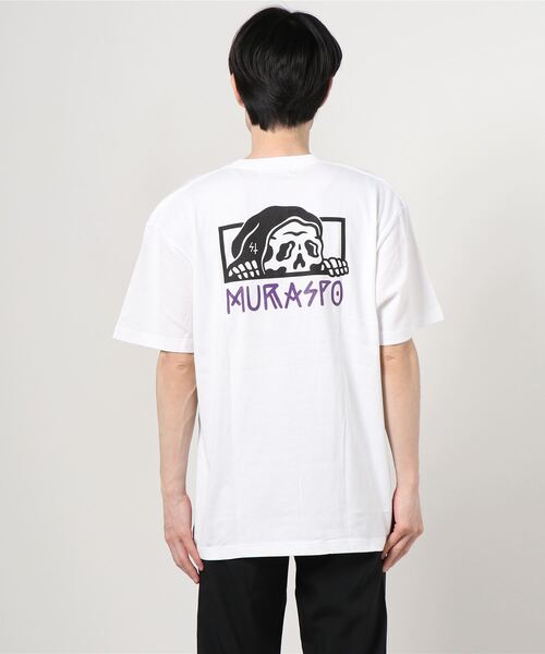 LURKING CLASS（ラーキングクラス）の「【ムラサキスポーツ別注】LURKING CLASS/ラーキングクラス ルーズシルエット バックプリントTシャツ ST21STMS004（Tシャツ/カットソー・メンズ・ホワイト/ブラック・XL/M/L/S）」の19枚目の写真