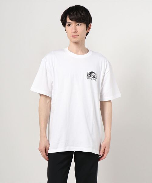 LURKING CLASS（ラーキングクラス）の「【ムラサキスポーツ別注】LURKING CLASS/ラーキングクラス ルーズシルエット バックプリントTシャツ ST21STMS004（Tシャツ/カットソー・メンズ・ホワイト/ブラック・XL/M/L/S）」の21枚目の写真