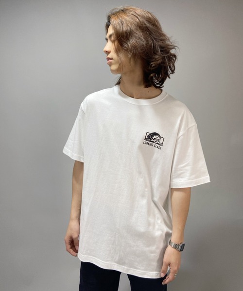 LURKING CLASS（ラーキングクラス）の「【ムラサキスポーツ別注】LURKING CLASS/ラーキングクラス ルーズシルエット バックプリントTシャツ ST21STMS004（Tシャツ/カットソー・メンズ・ホワイト/ブラック・XL/M/L/S）」の16枚目の写真