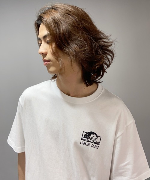 LURKING CLASS（ラーキングクラス）の「【ムラサキスポーツ別注】LURKING CLASS/ラーキングクラス ルーズシルエット バックプリントTシャツ ST21STMS004（Tシャツ/カットソー・メンズ・ホワイト/ブラック・XL/M/L/S）」の15枚目の写真