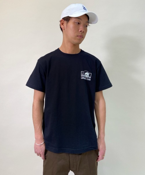 LURKING CLASS（ラーキングクラス）の「【ムラサキスポーツ別注】LURKING CLASS/ラーキングクラス ルーズシルエット バックプリントTシャツ ST21STMS004（Tシャツ/カットソー・メンズ・ホワイト/ブラック・XL/M/L/S）」の9枚目の写真