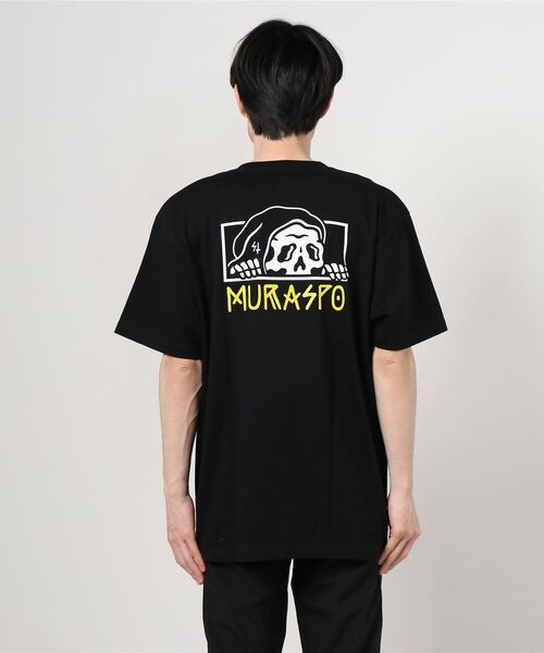 LURKING CLASS（ラーキングクラス）の「【ムラサキスポーツ別注】LURKING CLASS/ラーキングクラス ルーズシルエット バックプリントTシャツ ST21STMS004（Tシャツ/カットソー・メンズ・ホワイト/ブラック・XL/M/L/S）」の4枚目の写真