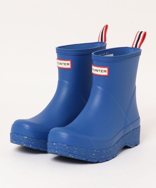 HUNTER（ハンター）の「MENS PLAY SHORT SPECKLE SOLE BOOTS（レインシューズ）」 WEAR