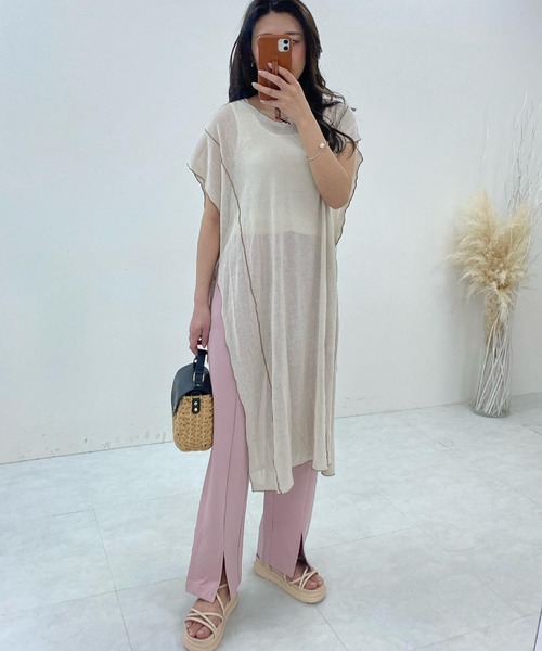 KOBE LETTUCE(コウベレタス)の「コードストラップサンダル(サンダル・レディース・ブラック/ベージュ/ブラウン/パイソン/ブラック系その他/ブラウン系・LL/S/M/L)」の11枚目の写真