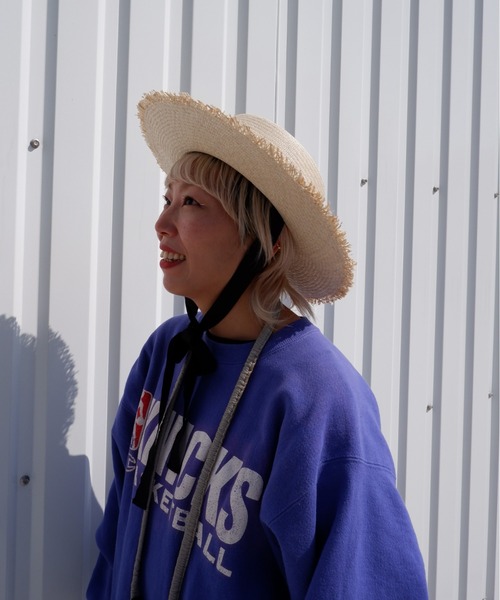 Odds(オッズ)の「ODDS/オッズ FRINGE KANKAN HAT カンカン帽(ハット・レディース・ブラック・FREE)」の10枚目の写真