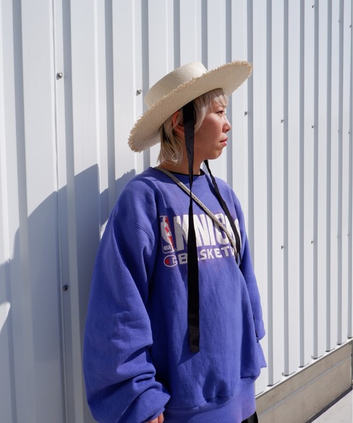 Odds(オッズ)の「ODDS/オッズ FRINGE KANKAN HAT カンカン帽(ハット・レディース・ブラック・FREE)」の5枚目の写真