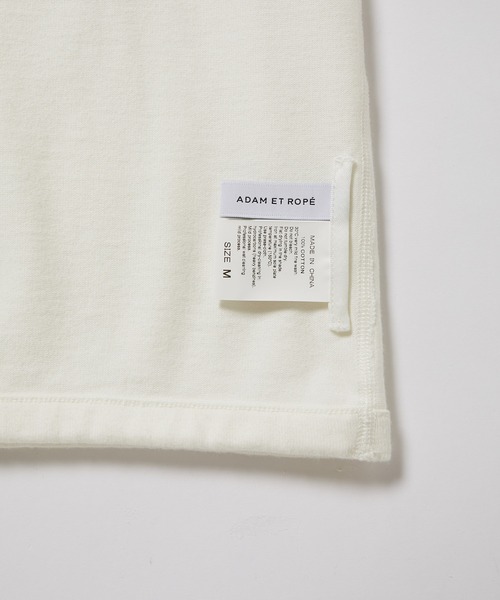 ADAM ET ROPE'（アダムエロペ）の「《WEB限定》【ANYANY】前後表裏一体 オーバーサイズT（Tシャツ/カットソー・メンズ・ホワイト/ブラック・M/L/XL）」の14枚目の写真
