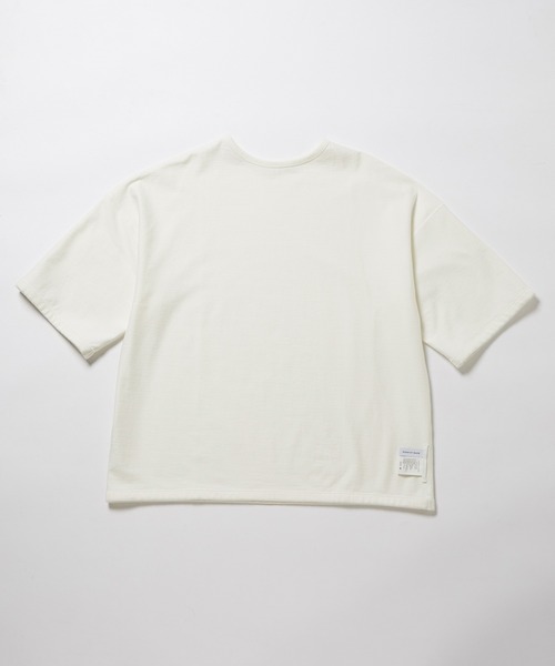 ADAM ET ROPE'（アダムエロペ）の「《WEB限定》【ANYANY】前後表裏一体 オーバーサイズT（Tシャツ/カットソー・メンズ・ホワイト/ブラック・M/L/XL）」の8枚目の写真