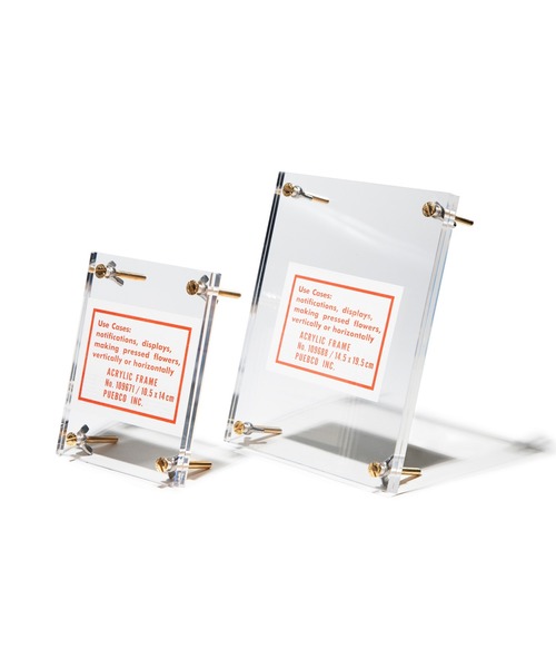 Frame（フレーム）の「ACRYLIC FRAME 14.5x19.5（フォトフレーム・メンズ・クリア・ONE SIZE）」の2枚目の写真