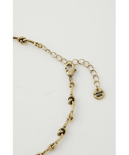 LAGUA GEM（ラグアジェム）の「BONE CHAIN N/C（ネックレス・レディース・ゴールド/シルバー・FREE）」の7枚目の写真