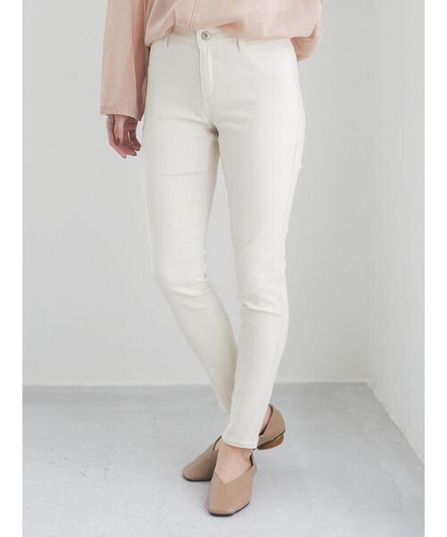 Green Parks(グリーンパークス)の「アンクルストレッチスキニーパンツ*(その他パンツ・レディース・ブラック/ネイビー/アイボリー・S/M/L)」の11枚目の写真