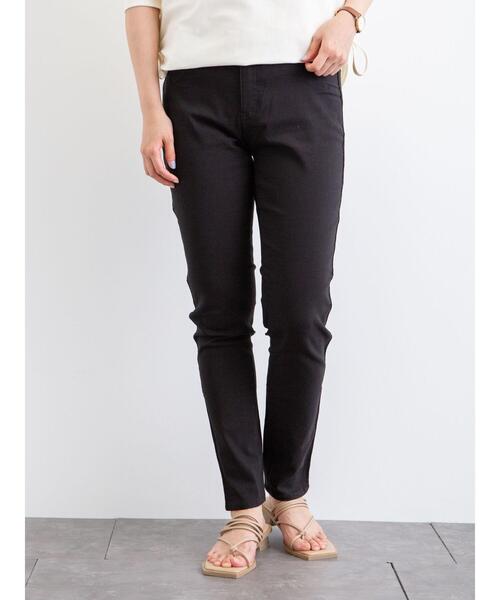 Green Parks(グリーンパークス)の「アンクルストレッチスキニーパンツ*(その他パンツ・レディース・ブラック/ネイビー/アイボリー・S/M/L)」の12枚目の写真