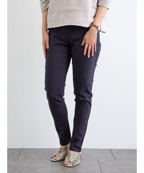 ann吉　パンツ　グリーン ツータックカーゴパンツ 625－1 アースグリーン （70
