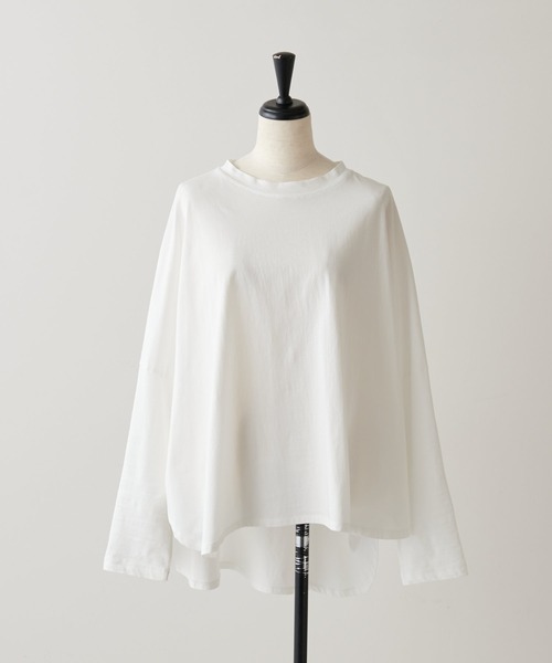 BEARDSLEY（ビアズリー）の「ワイドカットソー（Tシャツ/カットソー・レディース・ブラック/ホワイト・FREE）」の19枚目の写真