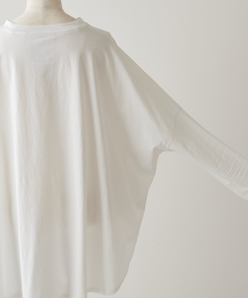 BEARDSLEY（ビアズリー）の「ワイドカットソー（Tシャツ/カットソー・レディース・ブラック/ホワイト・FREE）」の22枚目の写真