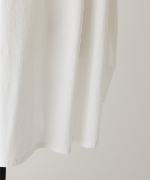 BEARDSLEY（ビアズリー）の「ワイドカットソー（Tシャツ/カットソー・レディース・ブラック/ホワイト・FREE）」の14枚目の写真