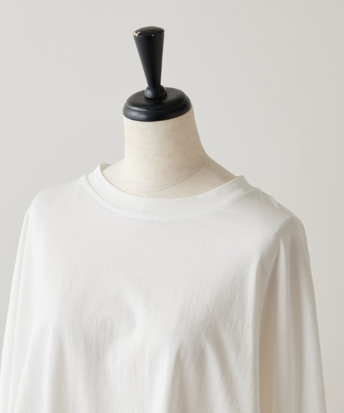 BEARDSLEY（ビアズリー）の「ワイドカットソー（Tシャツ/カットソー・レディース・ブラック/ホワイト・FREE）」の8枚目の写真