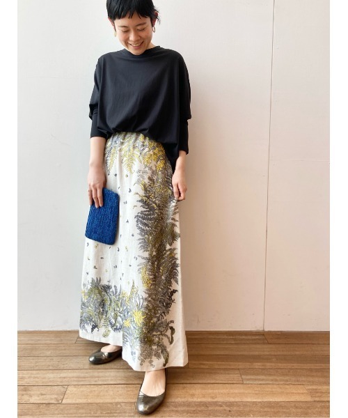 BEARDSLEY（ビアズリー）の「ワイドカットソー（Tシャツ/カットソー・レディース・ブラック/ホワイト・FREE）」の10枚目の写真