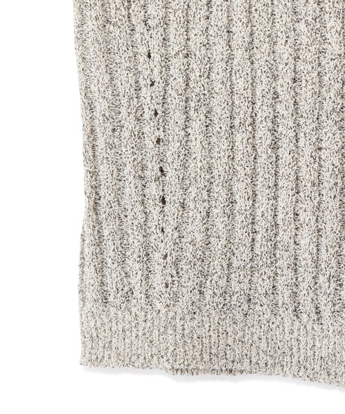 FREE'S MART（フリーズマート）の「◆ブークレバッククロスニットタンクトップ（ニット/セーター・レディース・ブラウン/ベージュ/ホワイト・FREE）」の16枚目の写真