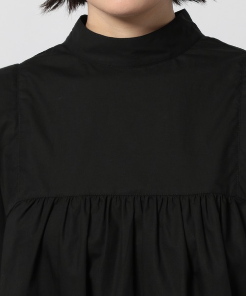 PAGEBOY（ページボーイ）の「コットンティアードミニワンピース（ワンピース・レディース・ブラック/パープル/オフホワイト・FREE）」の21枚目の写真