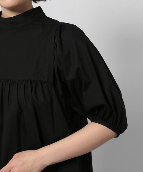 PAGEBOY（ページボーイ）の「コットンティアードミニワンピース（ワンピース・レディース・ブラック/パープル/オフホワイト・FREE）」の19枚目の写真