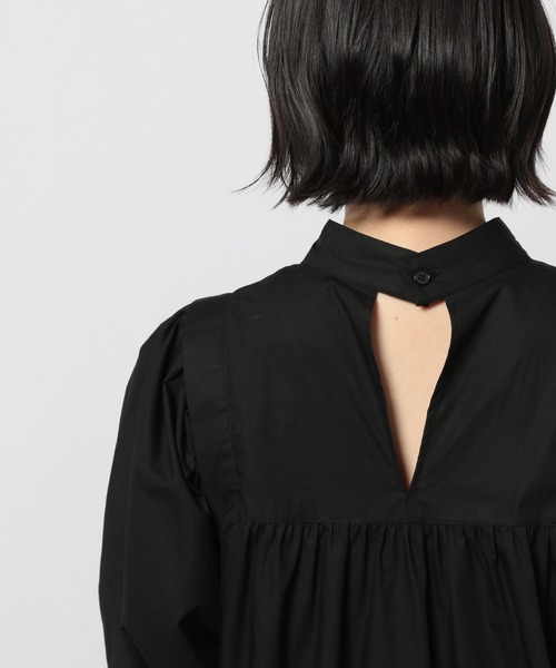 PAGEBOY（ページボーイ）の「コットンティアードミニワンピース（ワンピース・レディース・ブラック/パープル/オフホワイト・FREE）」の6枚目の写真