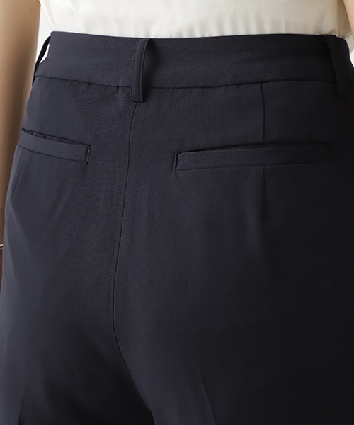 NATURAL BEAUTY BASIC（ナチュラルビューティーベーシック）の「ポリエステルツイルパンツ（その他パンツ・レディース・ネイビー/ダークベージュ/ブラック・マルチサイズ）」の22枚目の写真