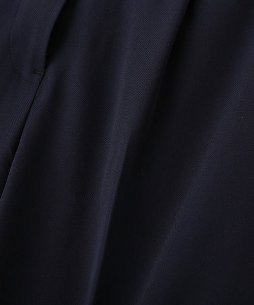 NATURAL BEAUTY BASIC（ナチュラルビューティーベーシック）の「ポリエステルツイルパンツ（その他パンツ・レディース・ネイビー/ダークベージュ/ブラック・マルチサイズ）」の18枚目の写真