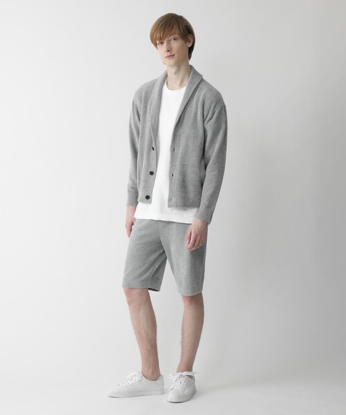 BLACK LABEL CRESTBRIDGEショールカラーカーディガン　M BLACK LABEL CRESTBRIDGEのショールカラーカーディガン M