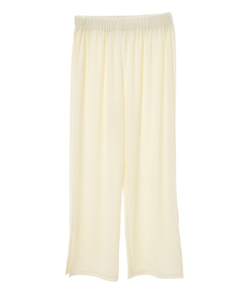 fifth（フィフス）の「サイドスリットイージーパンツ（その他パンツ・レディース・アイボリー/モカ・SMALL/MEDIUM）」の3枚目の写真