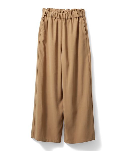 avecmoi（アヴェクモワ）の「【佐藤かなさんプロデュース】 アヴェクモワ　ドレープワイドパンツ〈ライトキャメル〉（その他パンツ・レディース・キャメル・LARGE/MEDIUM/X-LARGE/SMALL）」の19枚目の写真