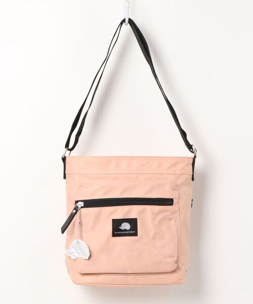 SCANDINAVIAN FOREST（スカンジナビアン・フォレスト）の「【SCANDINAVIAN FOREST/スカンジナビアン・フォレスト】スクエアショルダーバッグ　235-KESF036（ショルダーバッグ・レディース・チャコールグレー/ブラック/ピンク/ブルー系その他/ダークベージュ/ライトグリーン・FREE）」の6枚目の写真