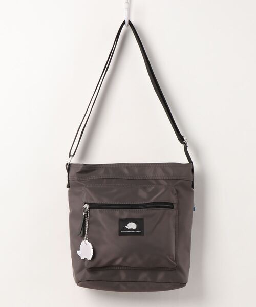 SCANDINAVIAN FOREST（スカンジナビアン・フォレスト）の「【SCANDINAVIAN FOREST/スカンジナビアン・フォレスト】スクエアショルダーバッグ　235-KESF036（ショルダーバッグ・レディース・チャコールグレー/ブラック/ピンク/ブルー系その他/ダークベージュ/ライトグリーン・FREE）」の3枚目の写真