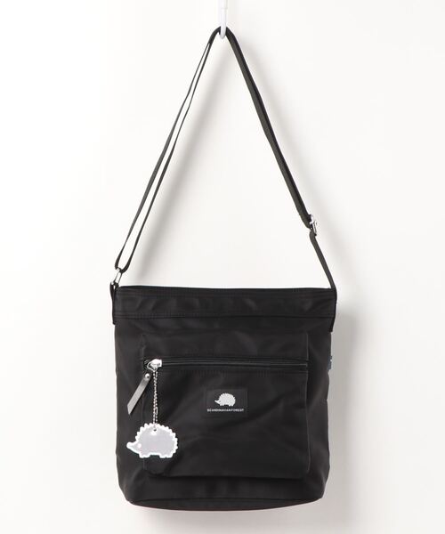 SCANDINAVIAN FOREST（スカンジナビアン・フォレスト）の「【SCANDINAVIAN FOREST/スカンジナビアン・フォレスト】スクエアショルダーバッグ　235-KESF036（ショルダーバッグ・レディース・チャコールグレー/ブラック/ピンク/ブルー系その他/ダークベージュ/ライトグリーン・FREE）」の2枚目の写真