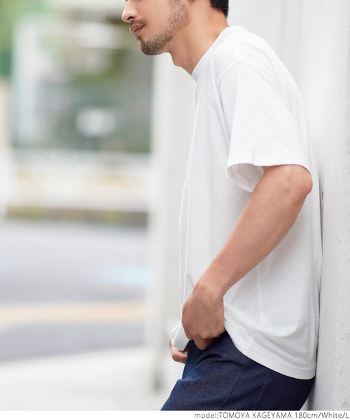 coca（coca）（コカ）の「シルキータッチメンズクルーネックTシャツ（Tシャツ/カットソー・メンズ・カーキ/ネイビー/ホワイト/ブラック・S/M/L/XL）」の19枚目の写真