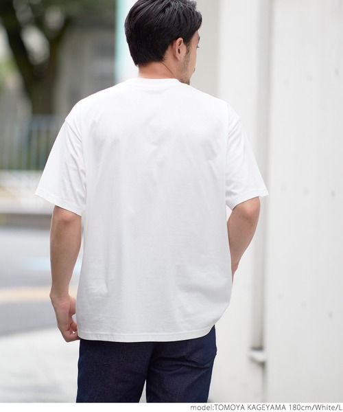 coca（coca）（コカ）の「シルキータッチメンズクルーネックTシャツ（Tシャツ/カットソー・メンズ・カーキ/ネイビー/ホワイト/ブラック・S/M/L/XL）」の5枚目の写真