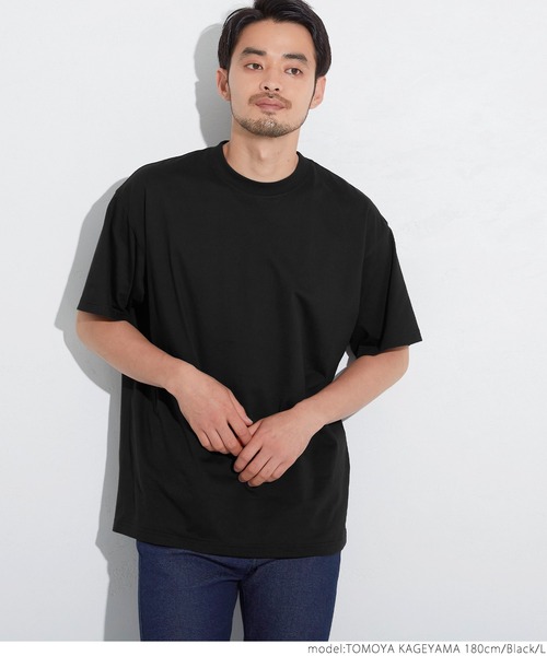 coca（coca）（コカ）の「シルキータッチメンズクルーネックTシャツ（Tシャツ/カットソー・メンズ・カーキ/ネイビー/ホワイト/ブラック・S/M/L/XL）」の17枚目の写真