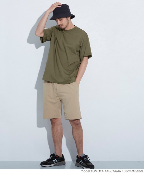 coca（coca）（コカ）の「シルキータッチメンズクルーネックTシャツ（Tシャツ/カットソー・メンズ・カーキ/ネイビー/ホワイト/ブラック・S/M/L/XL）」の11枚目の写真